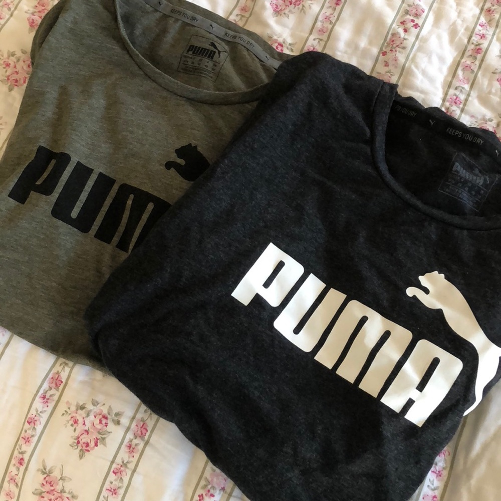 🐾👟🌪 Puma unisex t-shirt (green, black, or both)